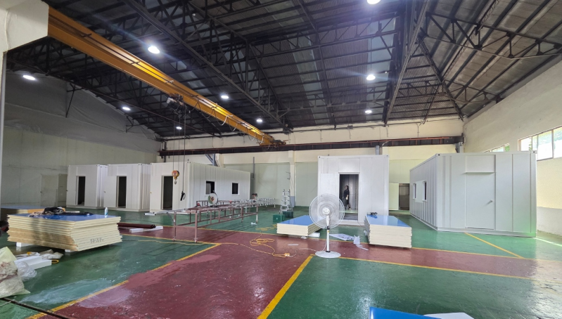 컨테이너 스마트팜 제작 공장